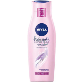 Nivea Hairmilk Shine odżywczy szampon do włosów 400 ml