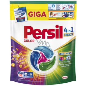 Persil Color Discs Giga 4v1 kapsle na praní barevného prádla 68 dávek Persil Color Discs Giga 4v1 kapsle na praní barevného prádla 68 dávek