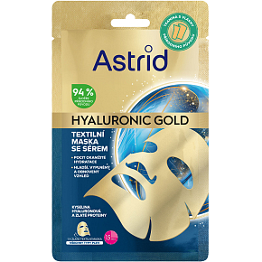 Astrid Hyaluronic Gold tekstylna maska 1 ks