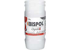 Bispol Ognik świeca woskowa na cmentarz, napełnienie, 120 g