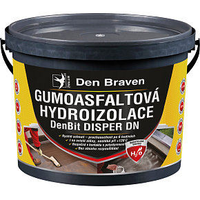 Den Braven DenBit Disper DN gumoasfaltová hydroizolace, 5 kg Den Braven DenBit Disper DN gumoasfaltová hydroizolace, 5 kg