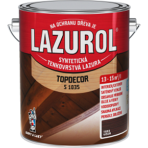 Lazurol Topdecor S1035 tenkowarstwowa lazura na drewno T083 wiśnia, 2,5 l
