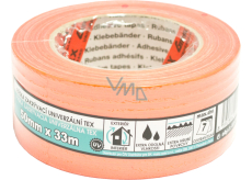 Mako tkaná zakrývací lepicí páska, lepí 7 dní, 50 mm × 33 m