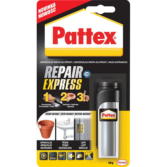 Pattex Repair Express szybkoschnący klej epoksydowy, 48 g