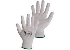 Brita CXS White rękawice robocze, zanurzone w poliuretanie, rozmiar 10, 1 para
