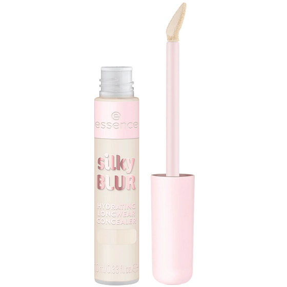 Essence nawilżający długotrwały korektor silky BLUR 20, 10 ml