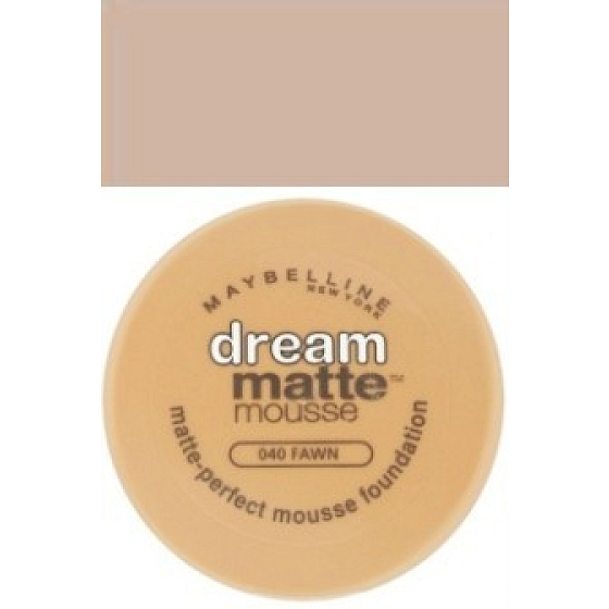 Maybelline Dream Matte Mousse Foundation make-up 40 Fawn 18 ml