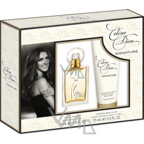 Celine Dion Signature toaletní voda 30 ml + tělové mléko 75 ml, dárková sada pro ženy