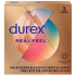 Durex Real Feel kondom bezlateksowy dla naturalnego uczucia skóry na skórze, nominalna szerokość: 56 mm 3 sztuki