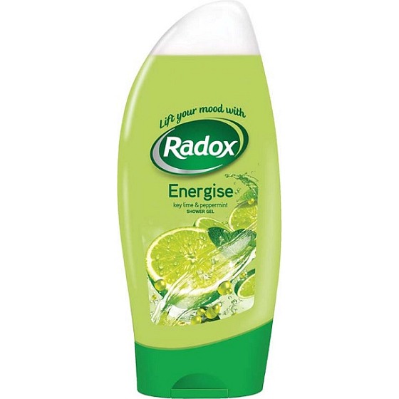 Radox Energise Limetka a máta sprchový gel 250 ml