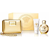 Versace Eros pour Femme parfémovaná voda pro ženy pro ženy 100 ml + tělové mléko 100 ml + zlatá kabelka 1 kus, dárková sada