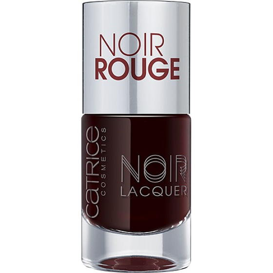Catrice Noir Noir Lacquer lak na nehty 02 Noir Rouge 10 ml
