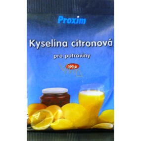 Kyselina citrónová do potravin osvědčený přípravek pro domácnost sáček 100 ml
