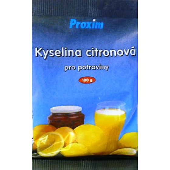 Kyselina citrónová do potravin osvědčený přípravek pro domácnost sáček 100 ml
