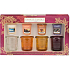 Yankee Candle Vonná svíčka votivní 49 g x 4 kusy + svícen, Podzimní dárková sada