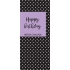 Albi Dárková mléčná čokoláda Happy Birth Day 50 g 14 x 6 cm