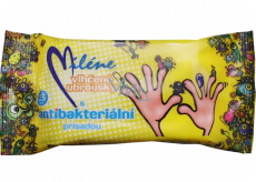 Miléne Wilgotne chusteczki z dodatkiem antybakteryjnym 15 sztuk