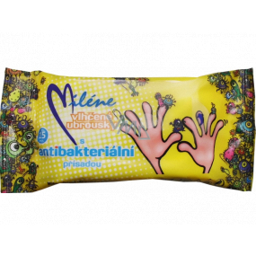 Miléne Wilgotne chusteczki z dodatkiem antybakteryjnym 15 sztuk