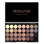 Makeup Revolution Ultra Eyeshadows paletka 32 očních stínů Flawless Matte 16 g