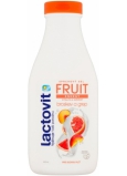 Lactovit Fruit Energy Vitalność i świeżość brzoskwinia i grejpfrut żel pod prysznic dla suchej skóry 500 ml
