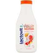 Lactovit Fruit Energy Vitalność i świeżość brzoskwinia i grejpfrut żel pod prysznic dla suchej skóry 500 ml