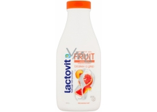 Lactovit Fruit Energy Vitalność i świeżość brzoskwinia i grejpfrut żel pod prysznic dla suchej skóry 500 ml