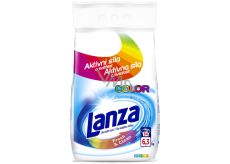 Lanza Fresh & Clean Color proszek do prania kolorowych tkanin zachowuje intensywność kolorów, z przyjemnym zapachem 84 prań 6,3 kg