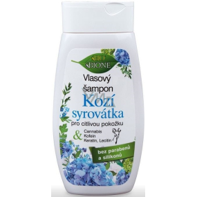 Bione Cosmetics Kozi serwatka szampon do włosów dla wrażliwej skóry głowy 260 ml