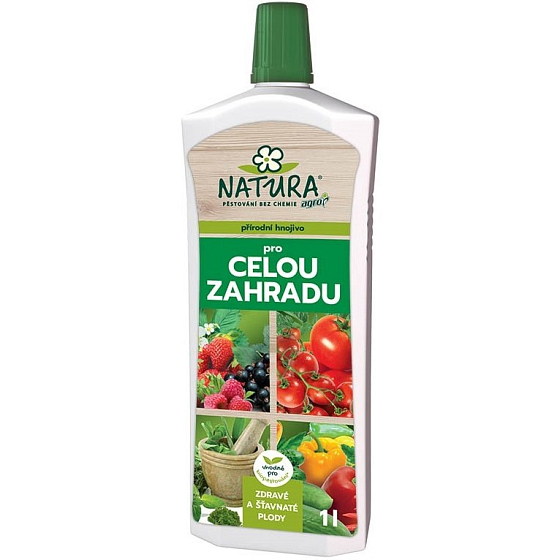 Agro Natura Pro celou zahradu přírodní kapalné hnojivo 1 l