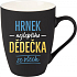 Albi Sametowy kubek Najlepszy dziadek czarny 300 ml