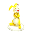 Disney Kubuś Puchatek Mini Figurka - Królik, 1 sztuka, 5 cm