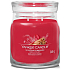 Yankee Candle Sparkling Cinnamon - Iskrząca cynamonowa świeca Signature średnie szkło 2 knoty 368 g