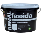REMAL Fasáda akrylátowa farba fasadowa biała 4 kg