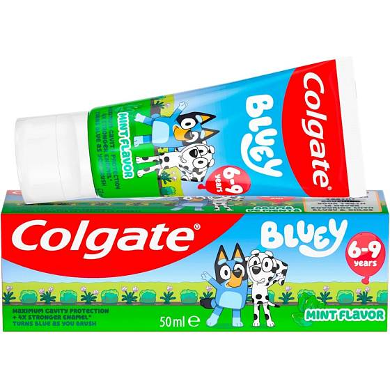 Colgate pasta do zębów dziecięca Kids Bluey 6-9 lat, 50 ml