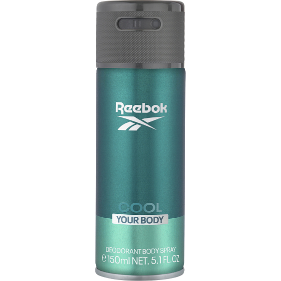 Reebok Cool Your Body męski dezodorant, 150 ml