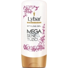 Lybar Mega silně tužící gel na vlasy 200 ml