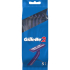 Gillette2 pohotová jednorázová holítka 5 kusů pro muže v sáčku