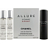 Chanel Allure Homme Sport woda toaletowa zestaw 3 x 20 ml