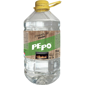 PE-PO etanol do biokominków, 3 l