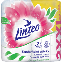 Linteo XXL 2-warstwowe ręczniki papierowe do kuchni, 2× 30 m, 2 rolki