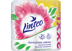 Linteo XXL 2-warstwowe ręczniki papierowe kuchenne, 2× 30 m, 2 rolki