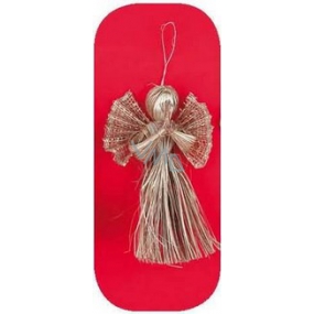 Anděl z pytloviny hnědý 16 cm Anděl z pytloviny hnědý 16 cm