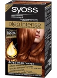 Syoss Oleo Intense Color farba do włosów bez amoniaku 6-76 Ciepły miedziany