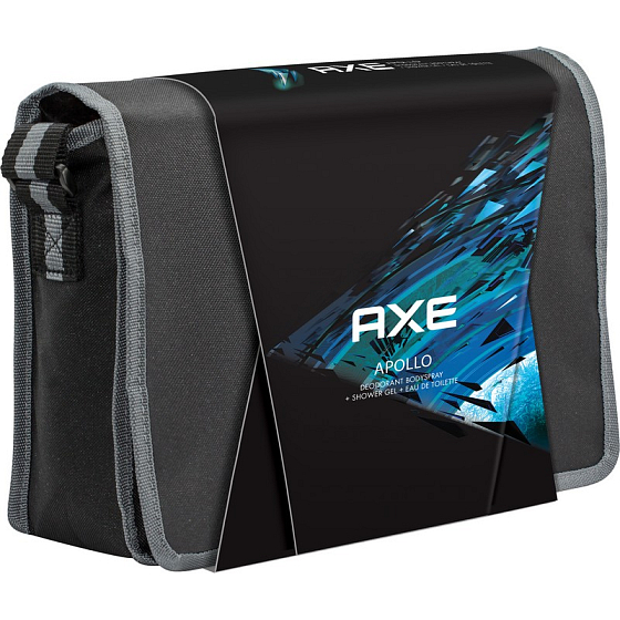 Axe Apollo sprchový gel 250 ml + deodorant sprej 150 ml + toaletní voda 50 ml + etue, dárková sada