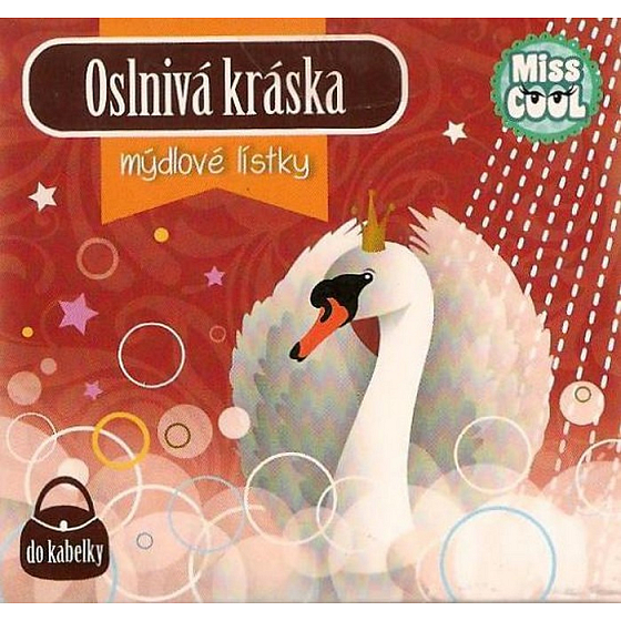 Nekupto Miss Cool Mýdlové lístky Labuť Oslnivá kráska 15 kusů 1 balení
