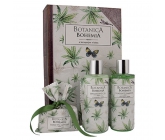 Bohemia Gifts Botanica Olej konopny żel pod prysznic 200 ml + szampon do włosów 200 ml + mydło toaletowe 100 g, kosmetyczny zestaw