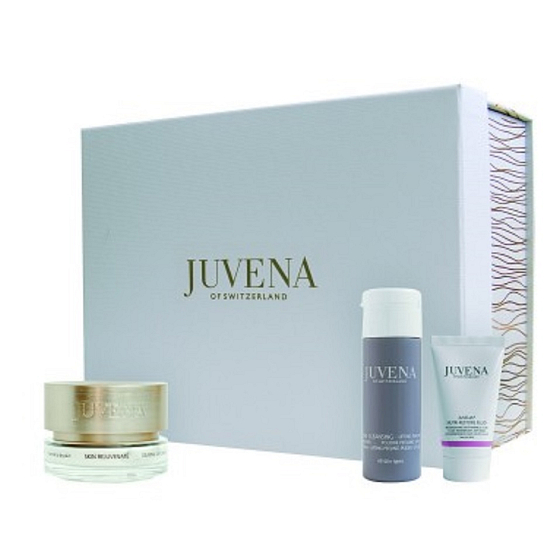 Juvena Delining denní krém pro normální až suchou pleť 50 ml + Nutri-Restore Fluid 25 ml + Lifting Peeling Powder 20 g, kosmetická sada