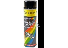 Motip High Gloss Black czarny błyszczący lak akrylowy 500 ml
