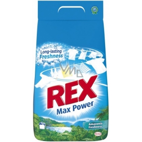 Rex Max Power Amazonia Freshness prací prášek na bílé i barevné prádlo 18 dávek 1,17 kg Rex Max Power Amazonia Freshness prací prášek na bílé i barevné prádlo 18 dávek 1,17 kg