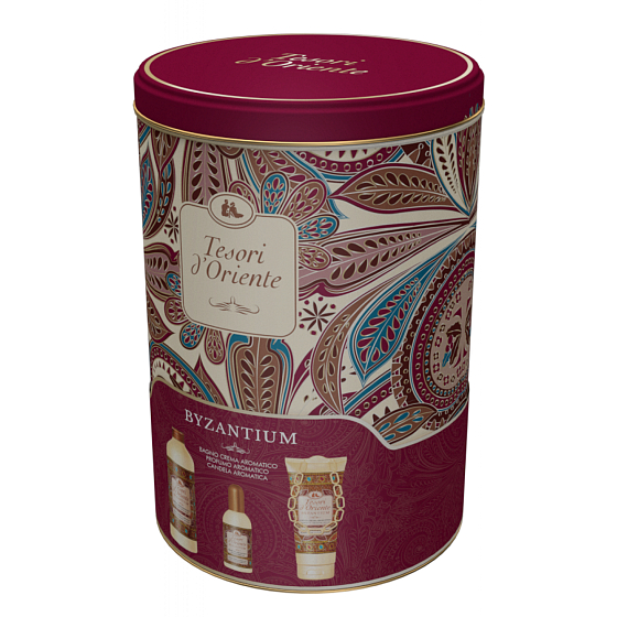 Tesori d Oriente Byzantium toaletní voda 100 ml + sprchový krém 250 ml+ koupelová pěna 500 ml, dárková sada